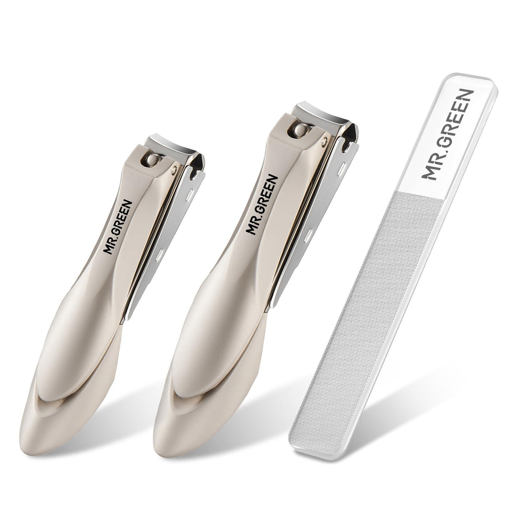 MR.GREEN nail clippers anti splash for mess free trimming