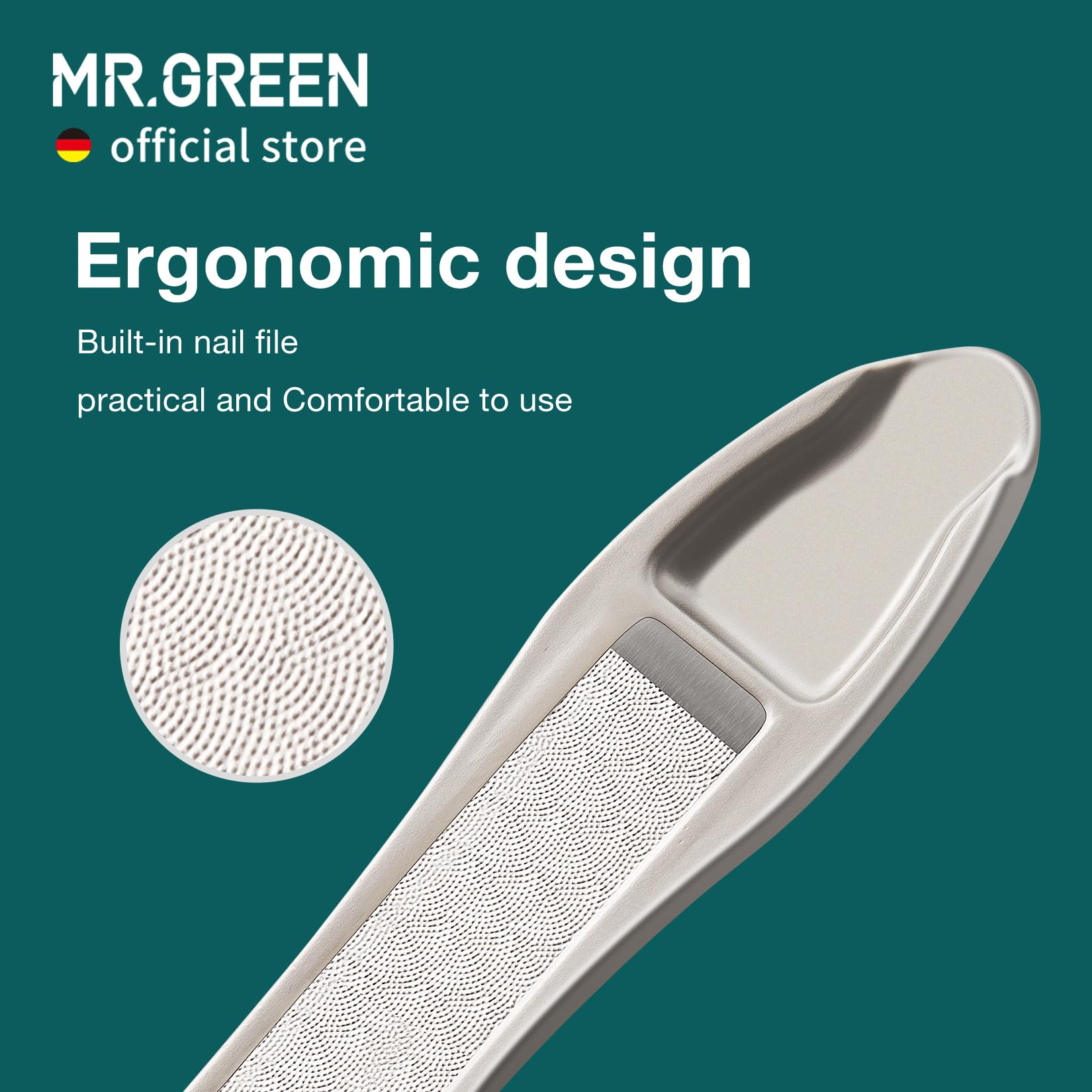 MR.GREEN nail clippers eye safety with anti splash feature
