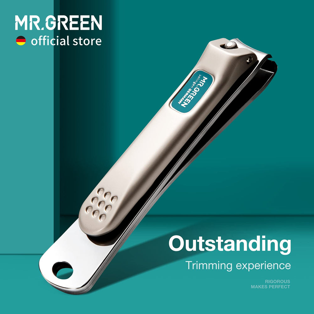 MR.GREEN stainless steel nail clippers with nickel plating resist rust