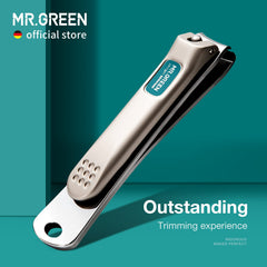 MR.GREEN stainless steel nail clippers with nickel plating resist rust