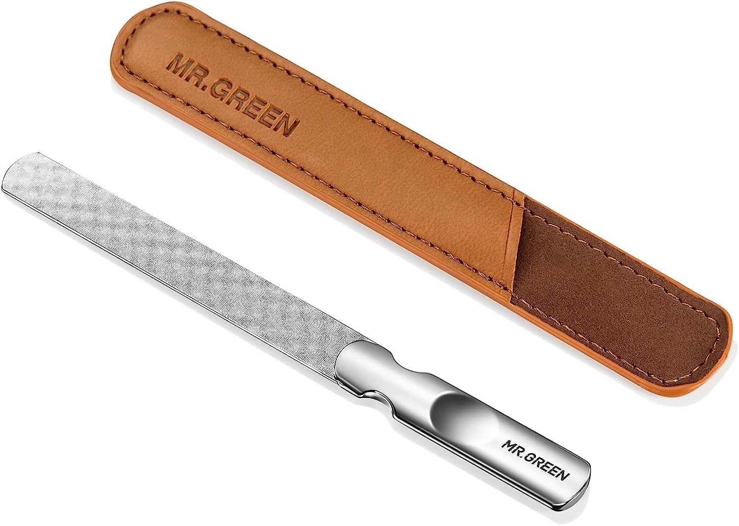 MR.GREEN nail file with double-sided textures for fast shaping and smooth edges