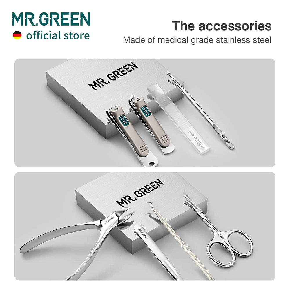 MR.GREEN oblique clipper designed for comfortable nail trimming