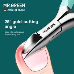 MR.GREEN clipper highlighting powder metallurgy durability.