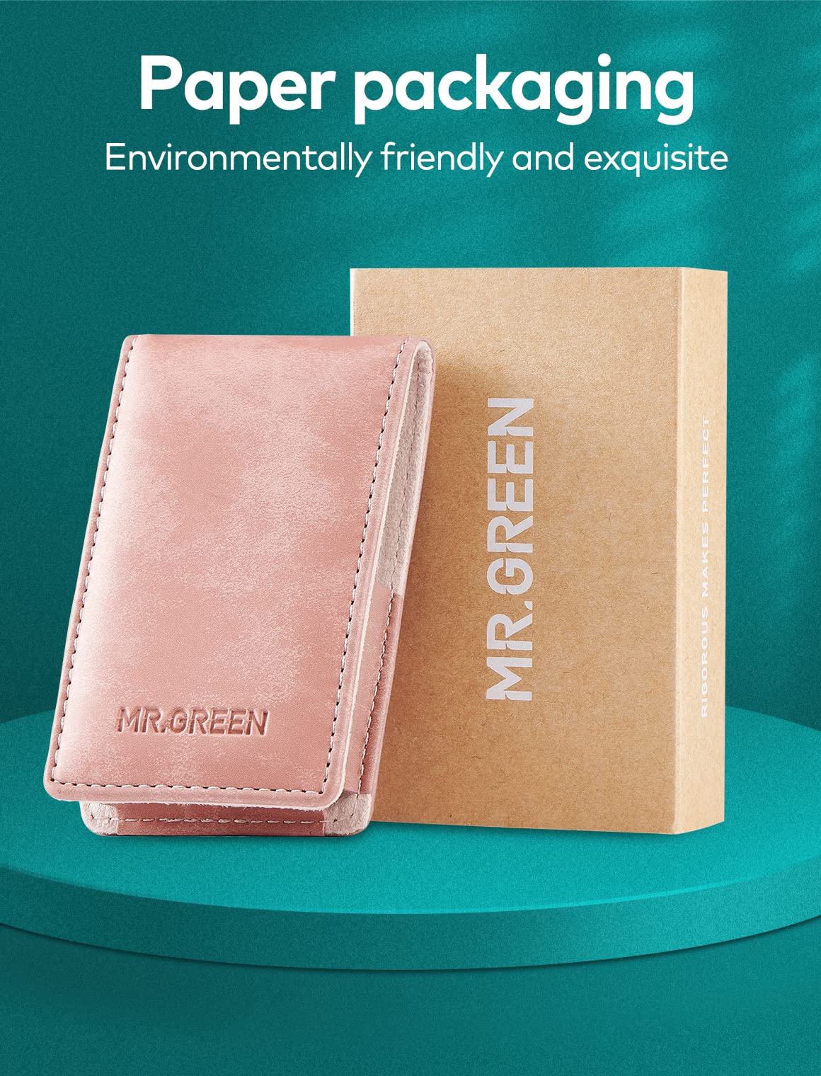 MR.GREEN travel case leather keeps kit organized on the go