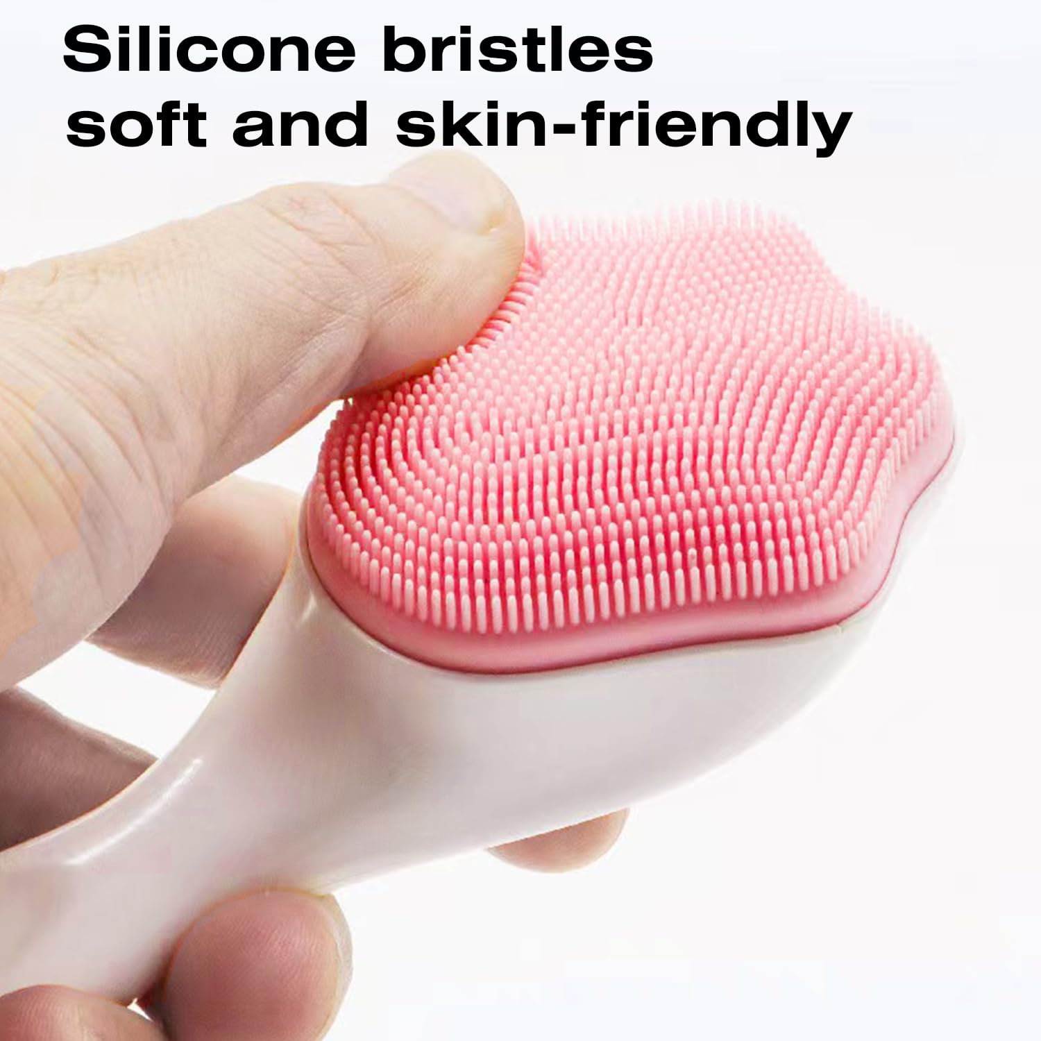 MR LION facial cleansing brush deep cleans pores with gentle exfoliation.