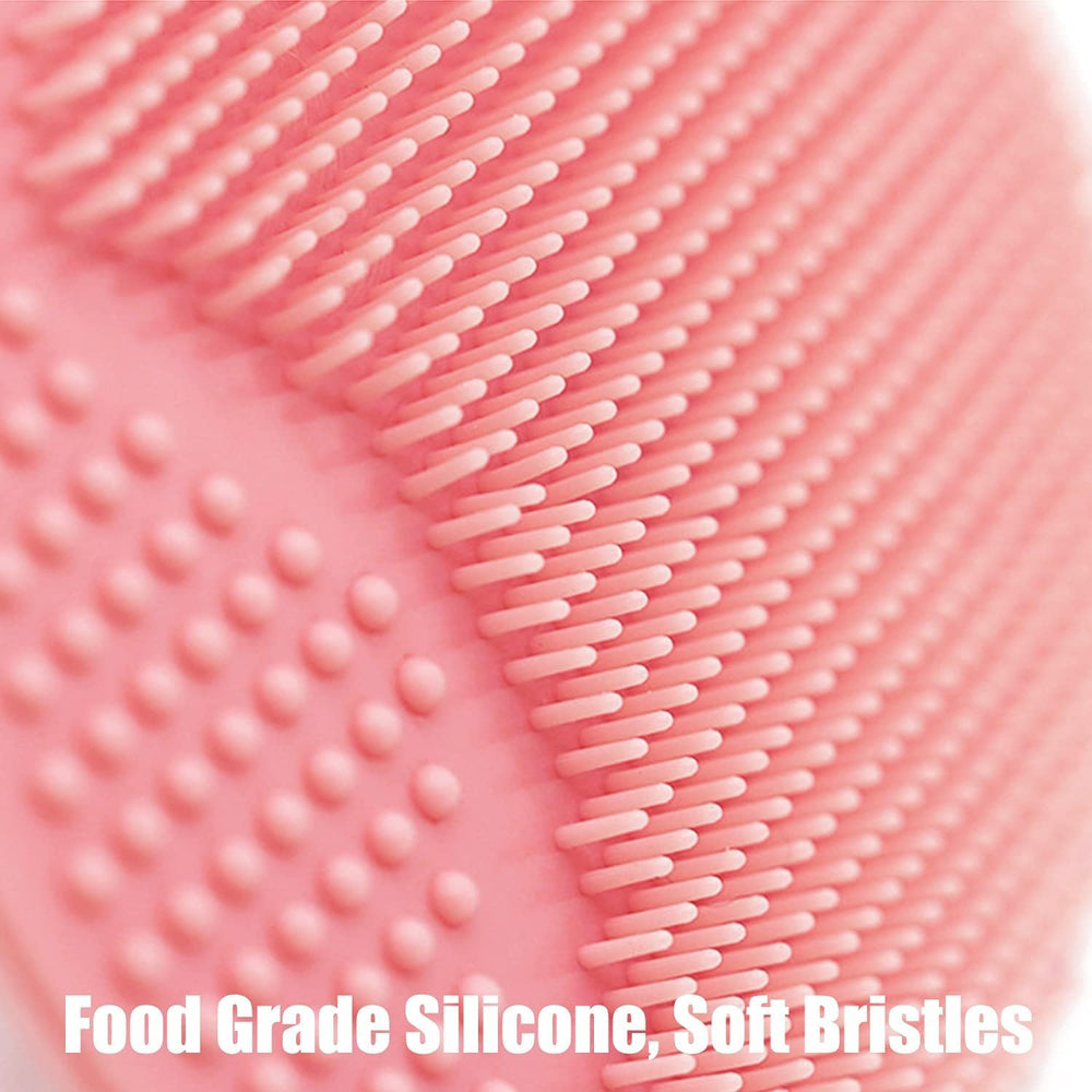 MR LION silicone scrubber back suction for easy grip during use.