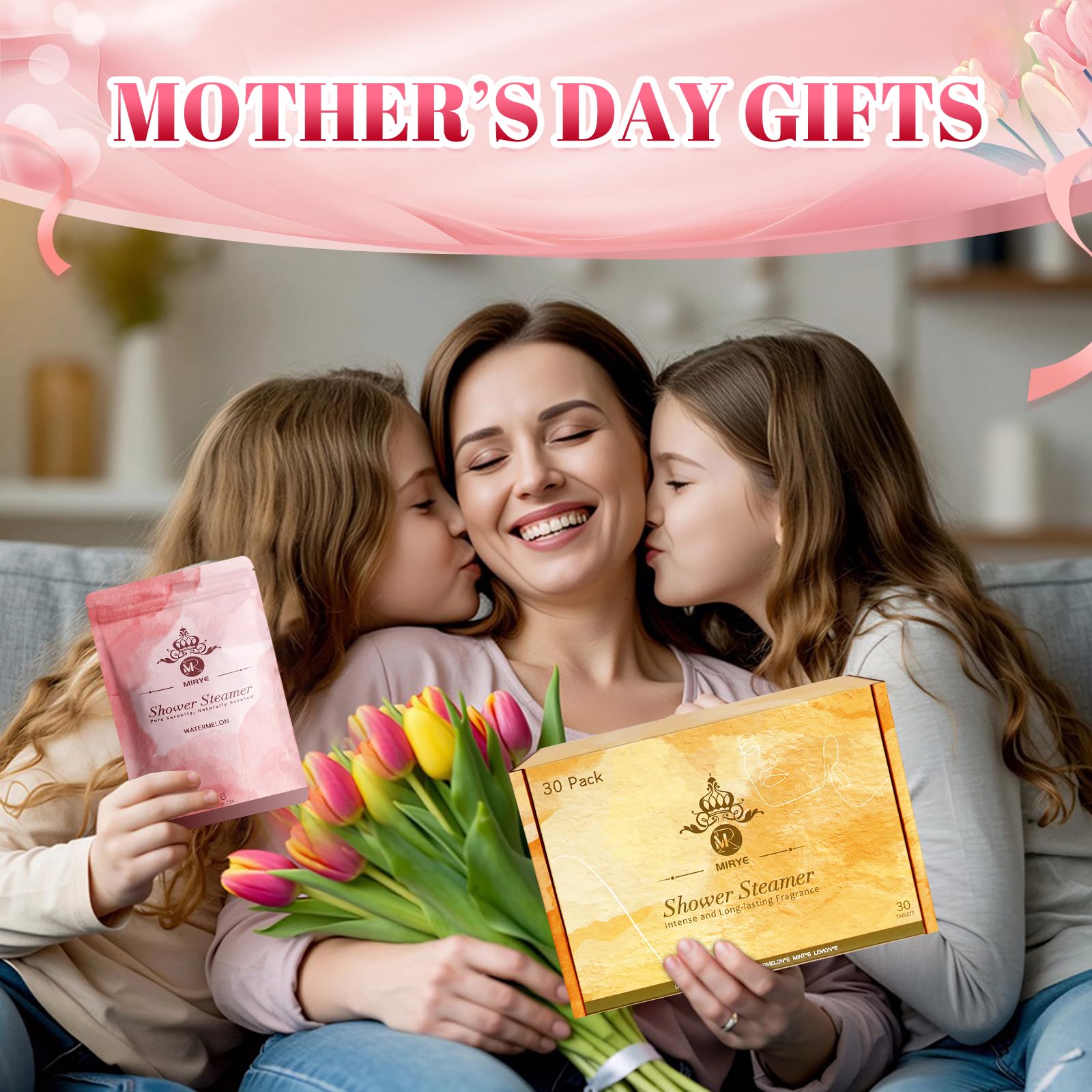 MR MIRYE 30-pack gift box—convenient self-care set for gifting.