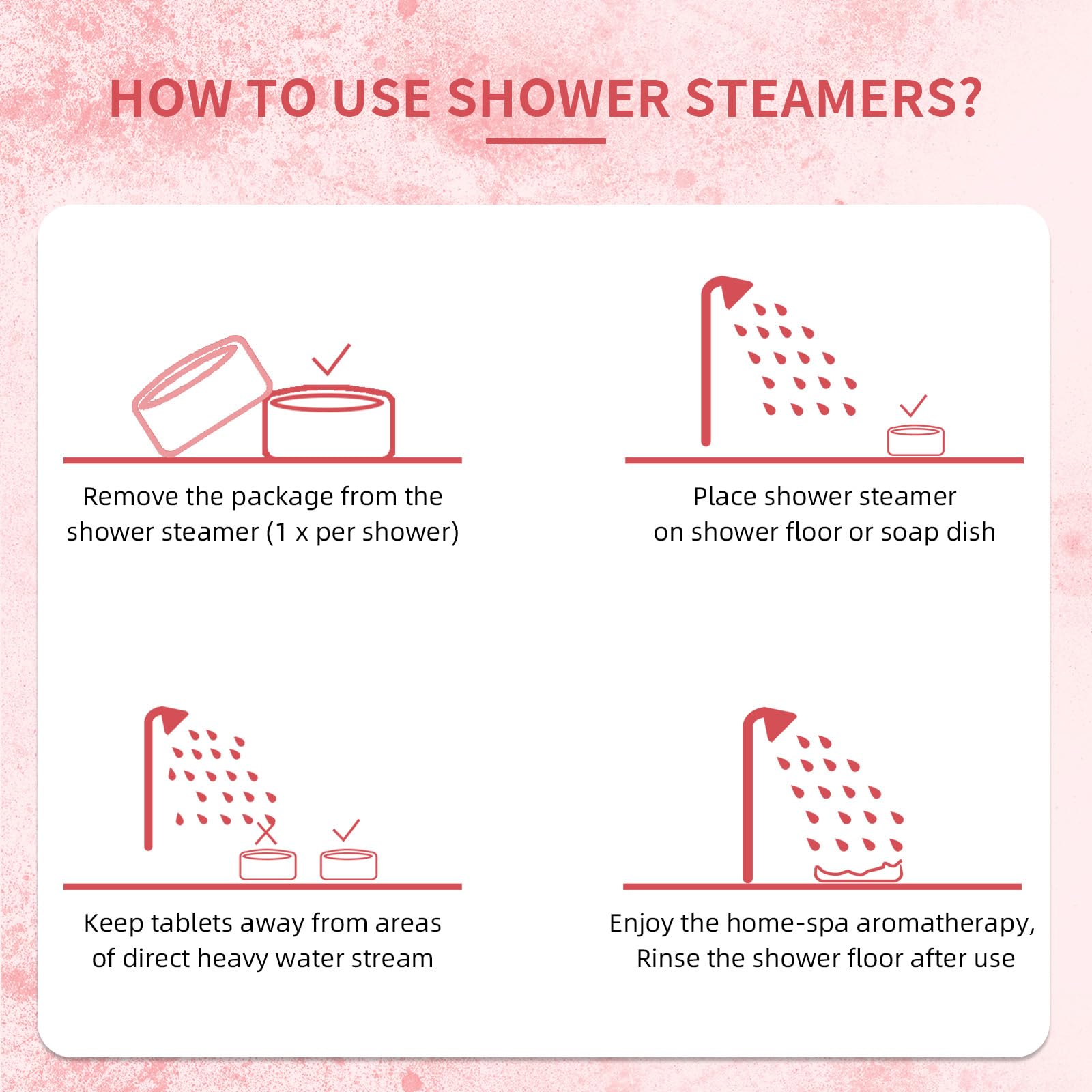 MR MIRYE home spa aromatherapy steamers elevate showers with pure essential oils