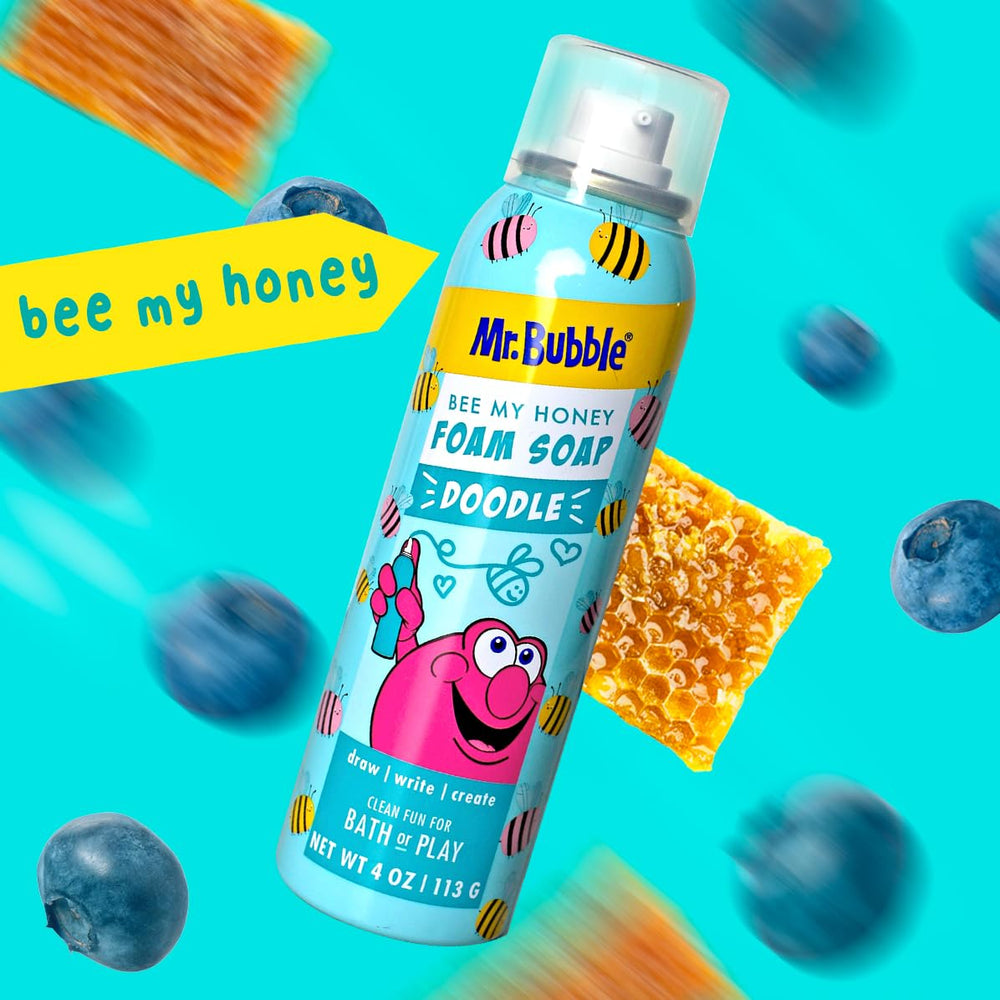 Mr. Bubble miel-de-abeja-arandano: aroma suave que acompaña el lavado.