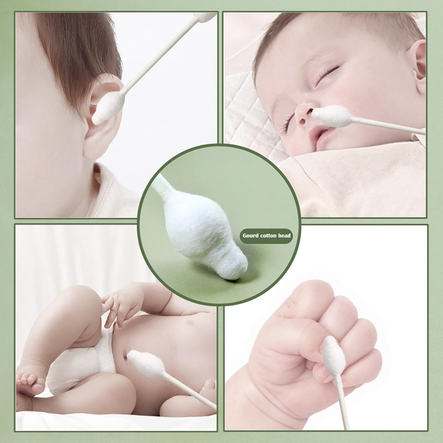 MRCMUCEZ two-pack swabs support household, personal care, and family tasks.