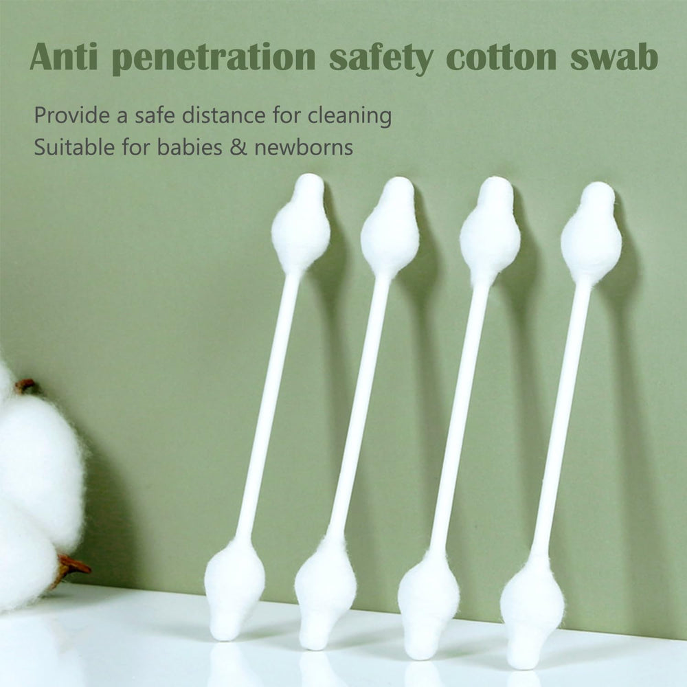 MRCMUCEZ safety swabs with double-headed, gourd-shaped design prevent penetration.