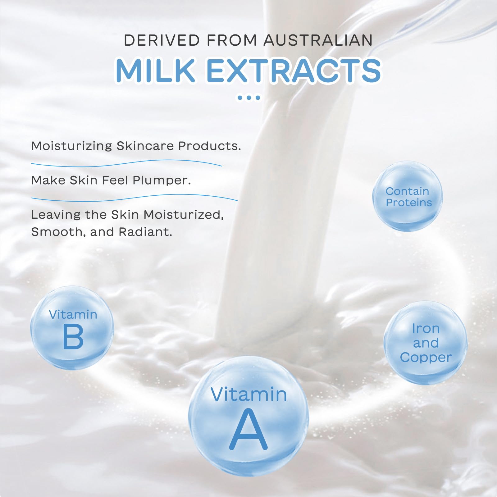 MrCuvaryas Milk Skincare Set serum deeply hydrates and smooths skin