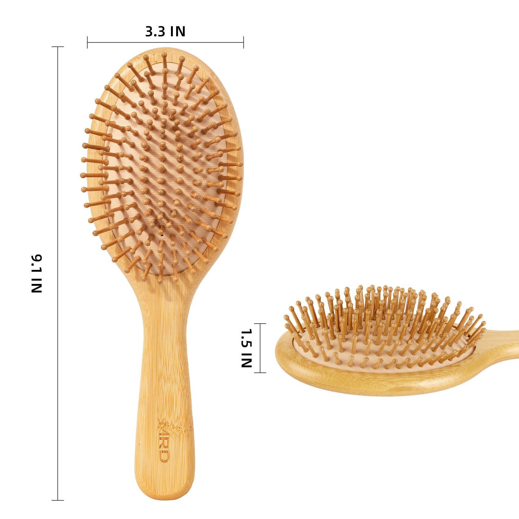 MRD hair brush supports a soothing scalp experience during daily grooming