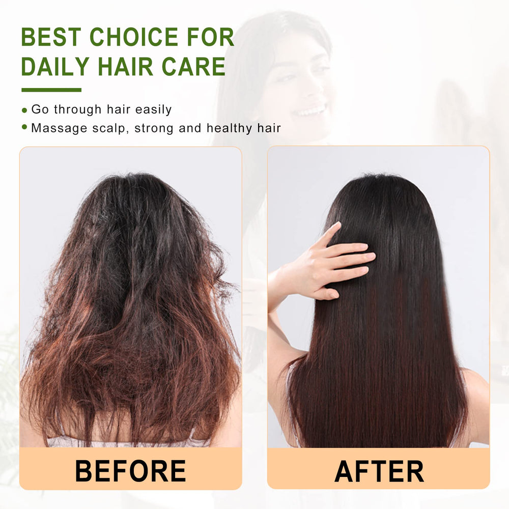 MRD hair brush suitable for all hair types, including thick, thin, curly, and dry