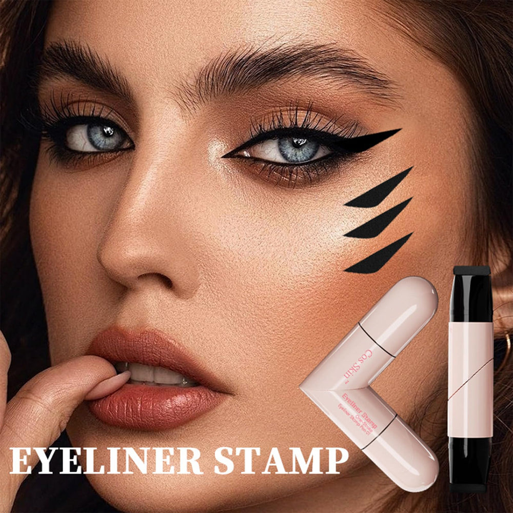 Mrettick eyeliner stamp gift set with dual colors, ideal for beauty lovers.
