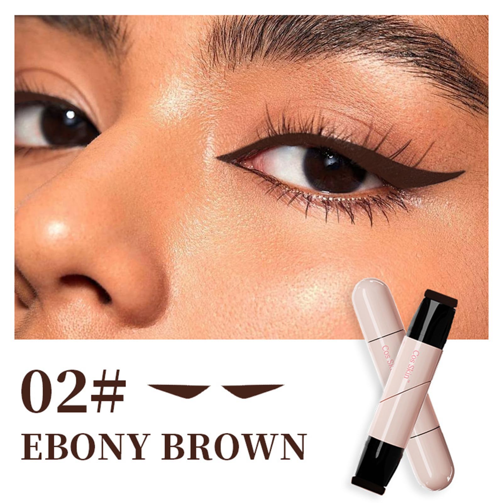 Mrettick eyeliner stamp one-stroke precision for clean, fuss-free lines.