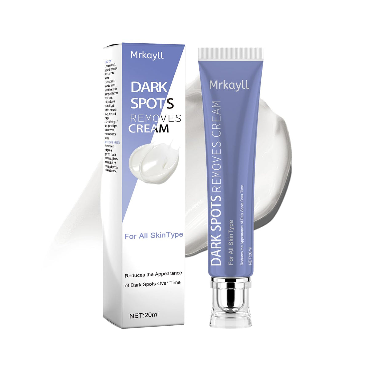 Mrkayll crema correctora de manchas para rostro, tono más uniforme