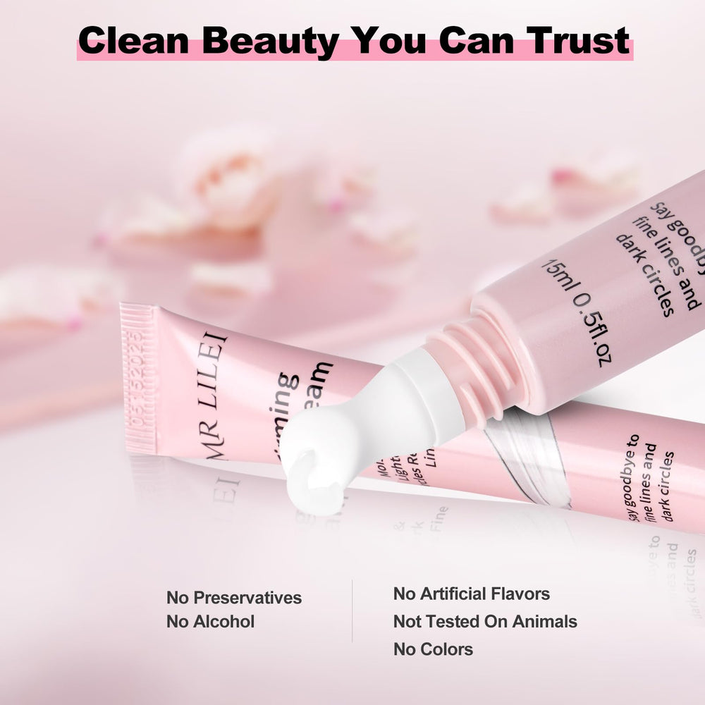 Mrlilei beauty eye cream with dendrobium-nobile extract brightening closeup