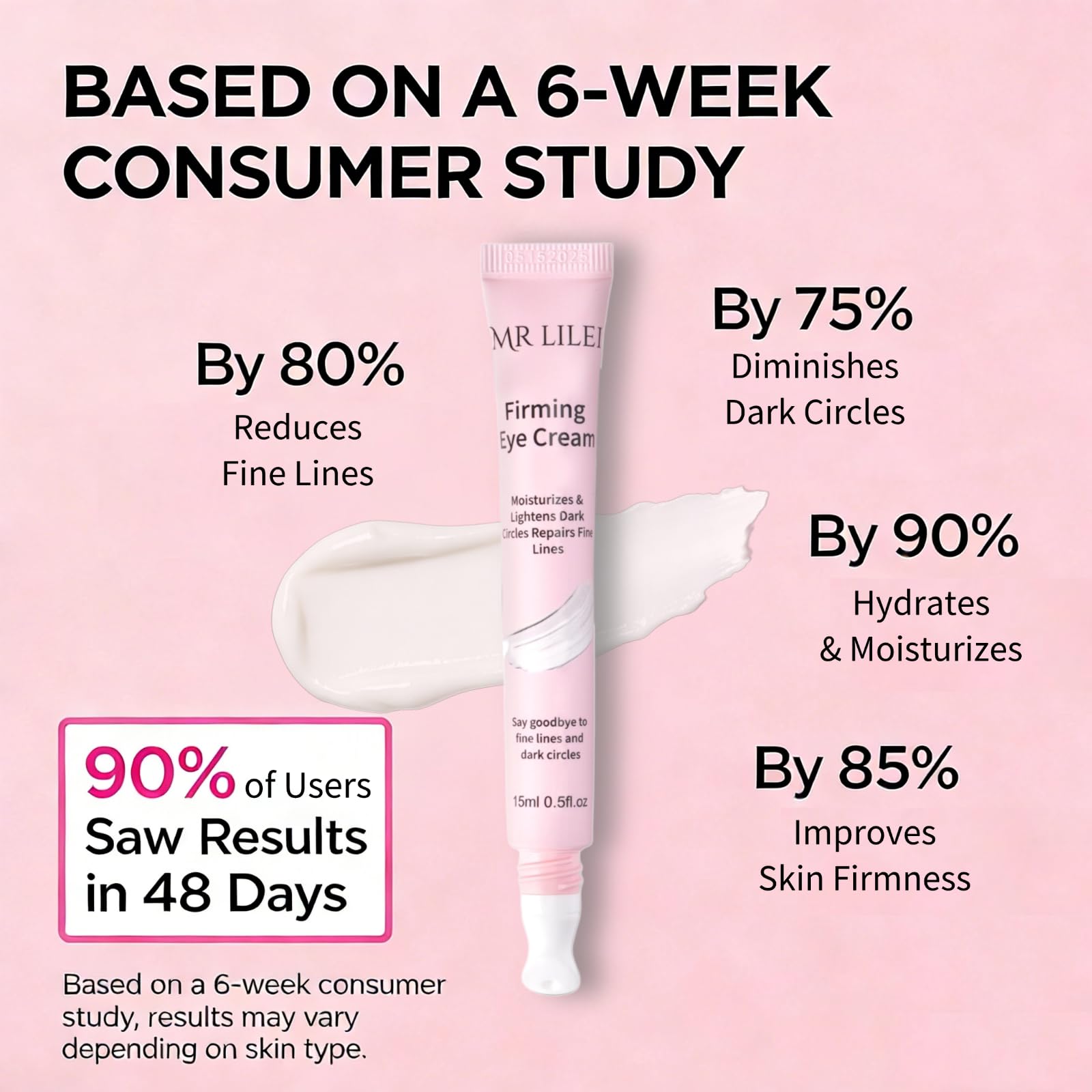 Mrlilei beauty eye cream oligopeptide-1 reduces puffiness and irritation