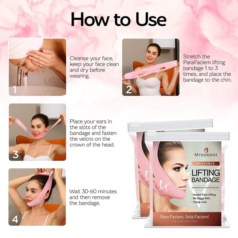 Mroobest ParaFaciem four-week recommendation visual emphasizes potential long-term contour shaping