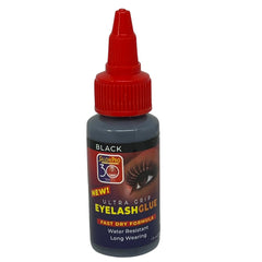 Mrs Gwen Salon Pro 30 Sec eyelash glue bottle for quick, clean lash adhesion.