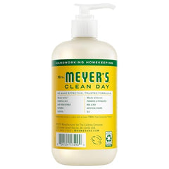 Dispensador de jabón de manos Mrs. Meyer’s Clean Day para uso diario.