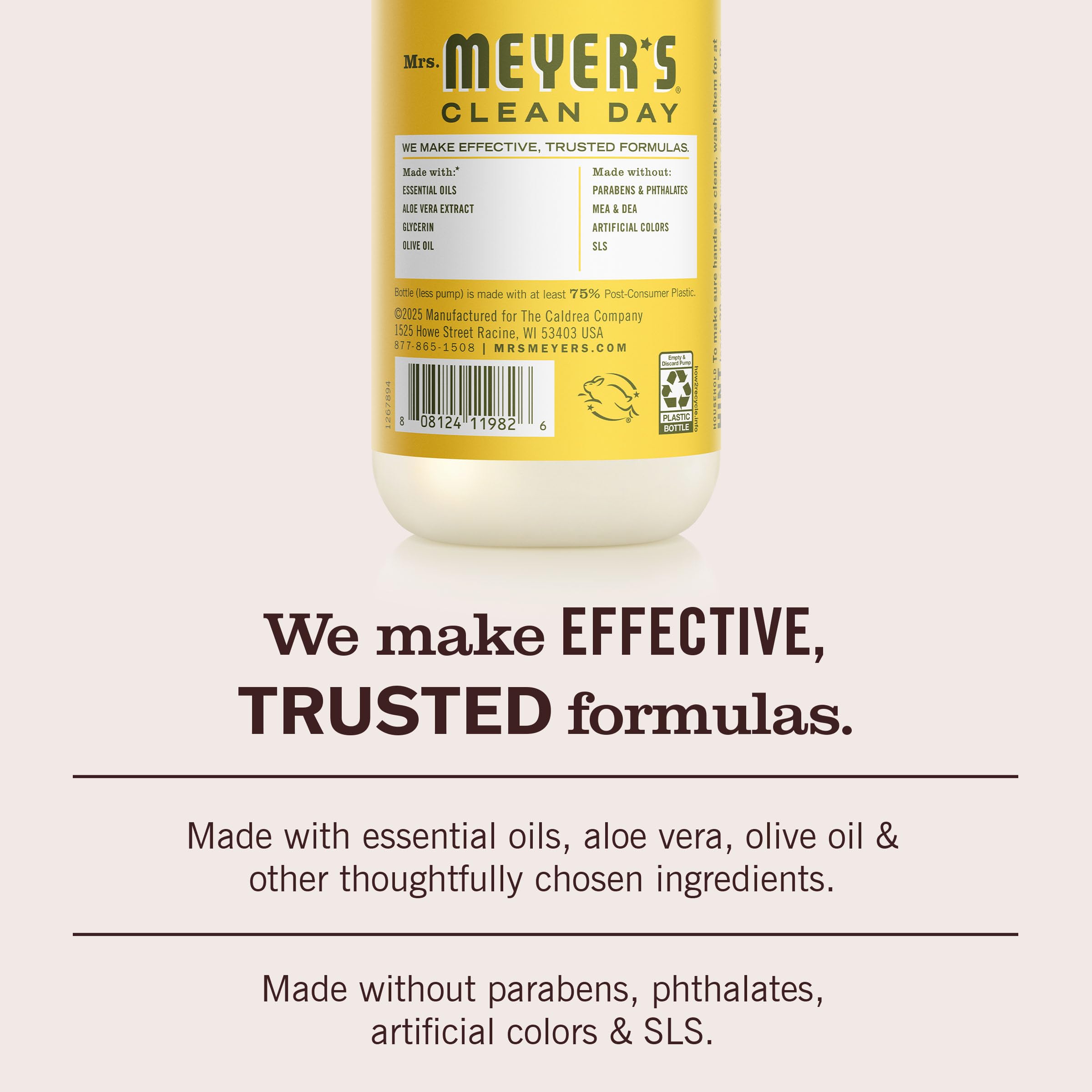 Natural color and garden-inspired design evoke everyday cleaning rituals