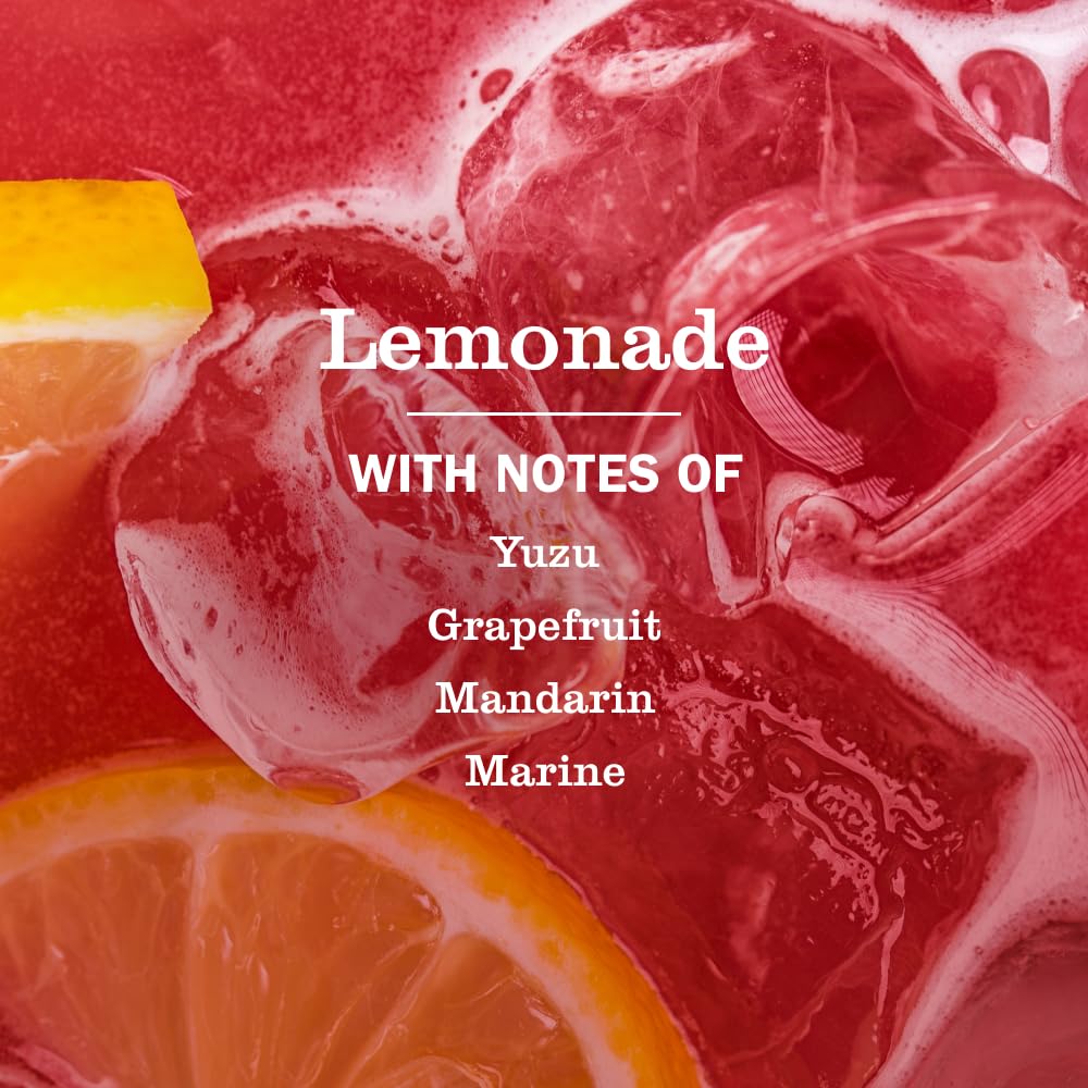 Mrs. Meyer's Clean Day Lemonade pump bottle shows easy, mess-free dispensing during busy mornings.