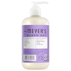 Mrs. Meyer's lilac pump bottle makes hand washing easy.