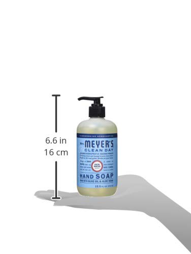 Mrs. Meyer's Rain Water Hand Soap in-use at sink for daily cleansing