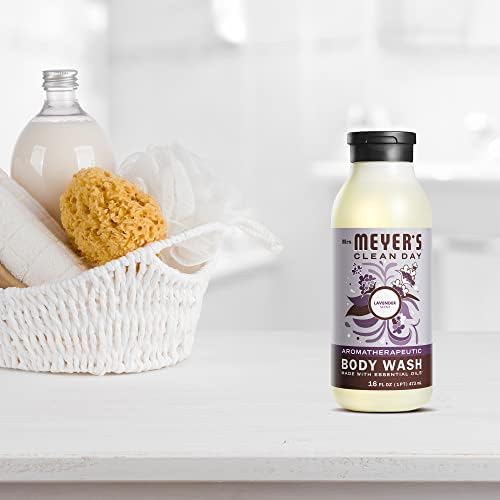 Uso diario en la ducha con gel de lavanda de Mrs. Meyer's Clean Day