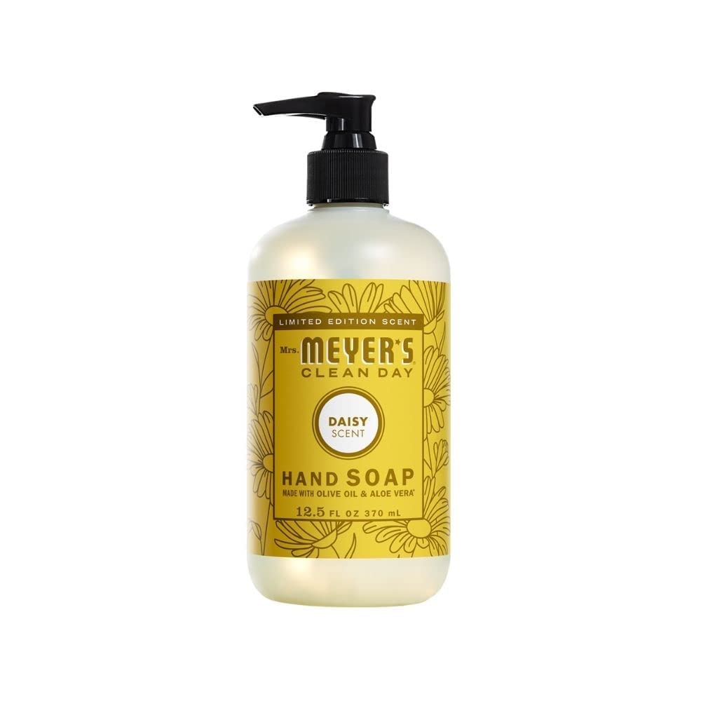 Gift-ready Mrs. Meyer's holiday packaging adds seasonal charm.