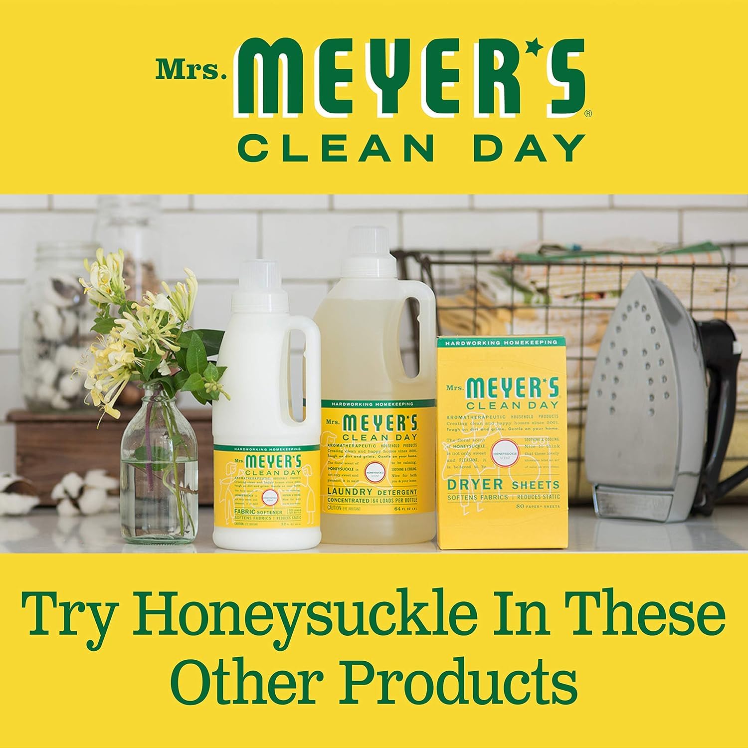Mrs. Meyer's Leaping Bunny certification signals cruelty-free formulation.