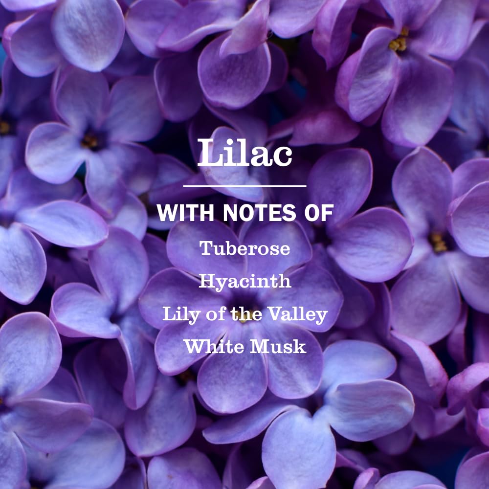 MRS. MEYER'S Lilac bloom close-up with fresh floral notes.