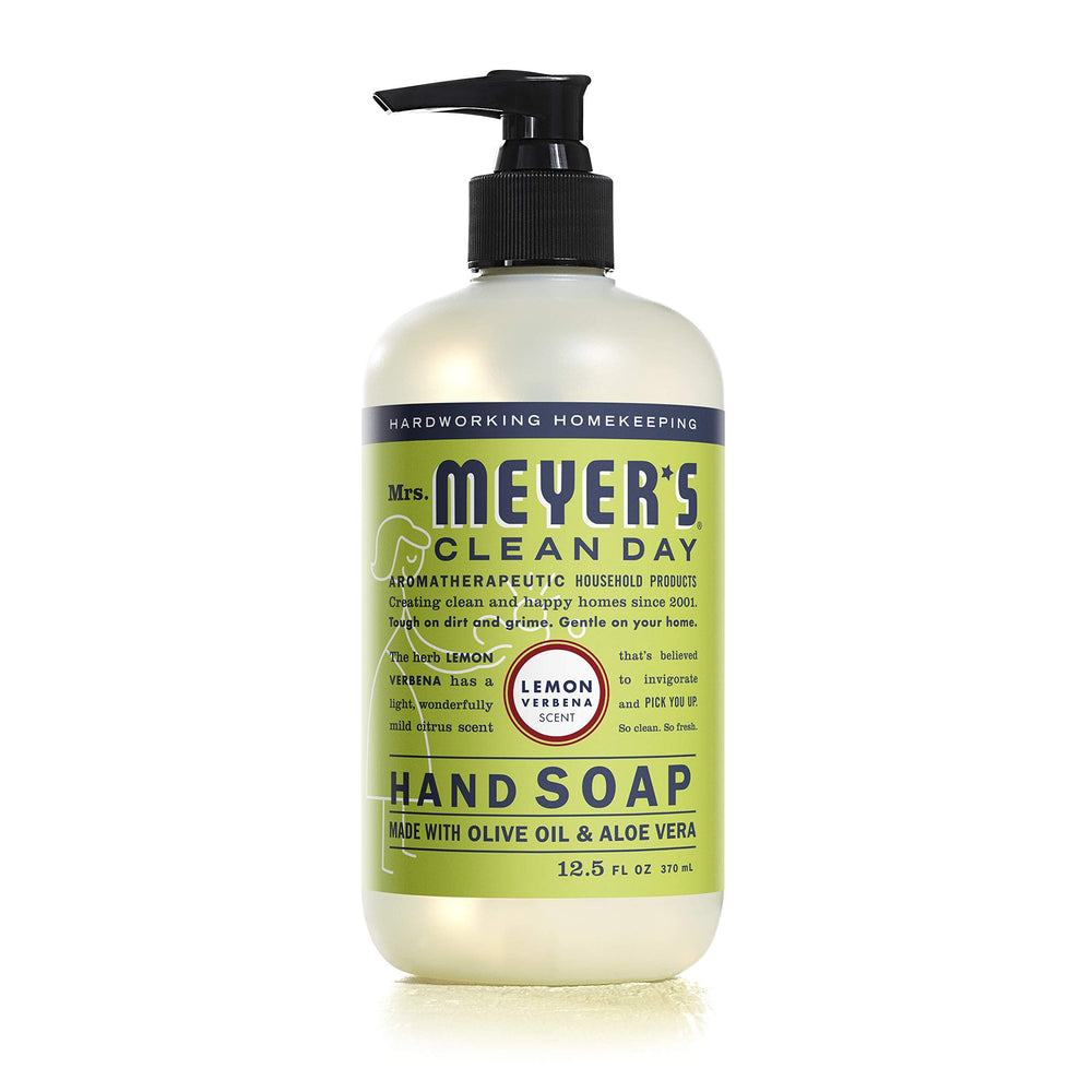 Mrs. Meyer's six-scent variety-pack label image highlighting cruelty-free clean formula.