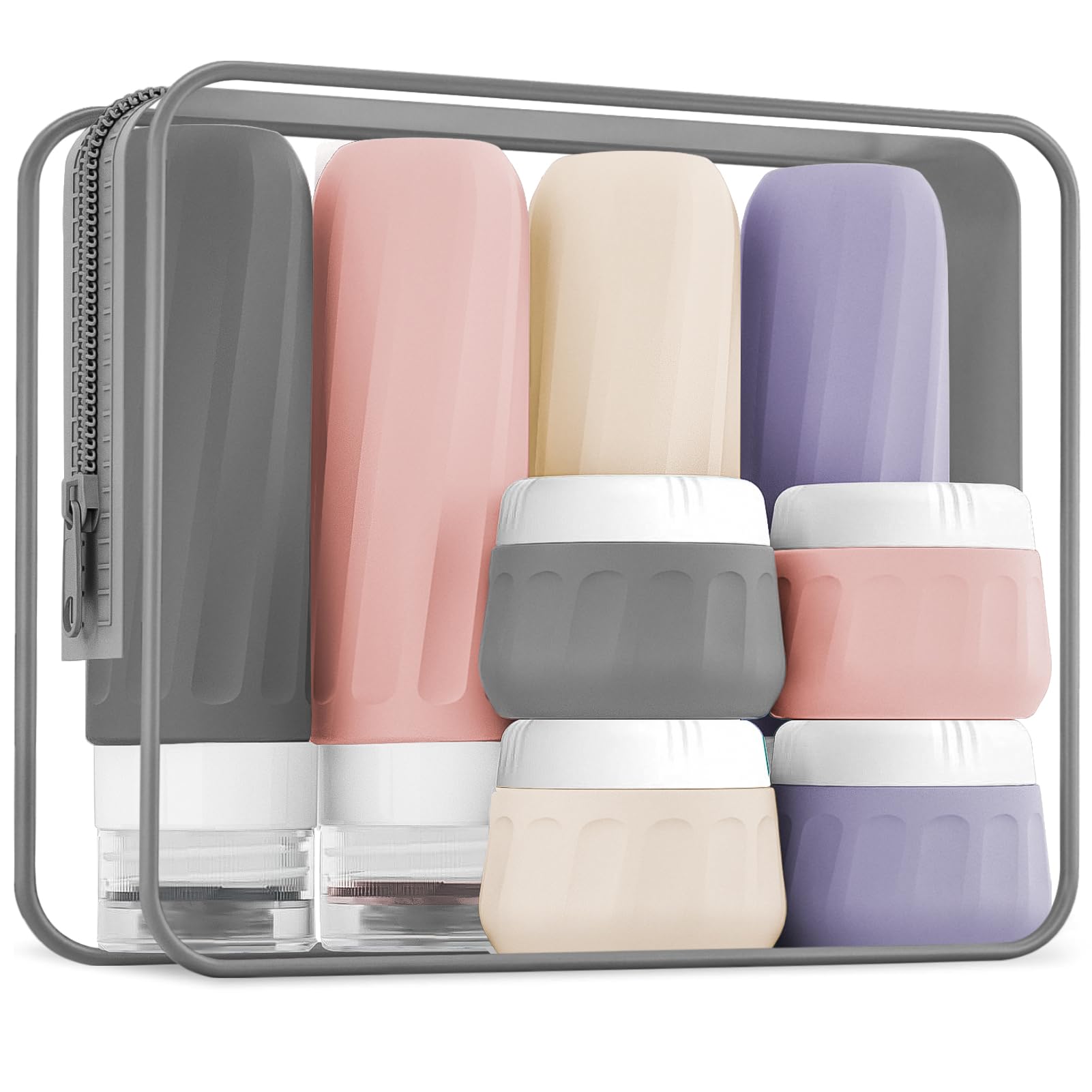 Mrsdry 3oz travel bottle clear for compact, leak-resistant packing.