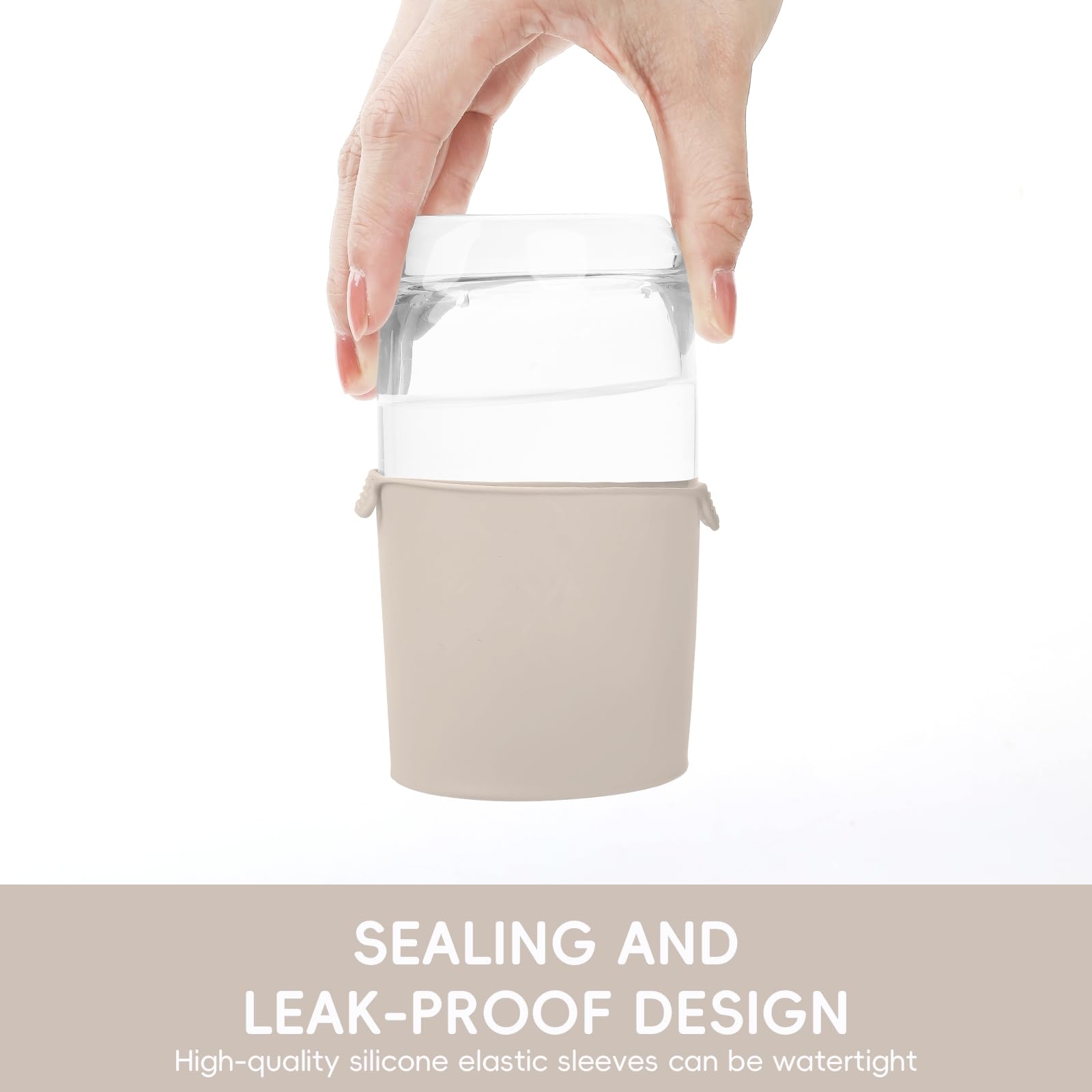 Mrsdry bottle covers S size ideal for samples and small containers in luggage.