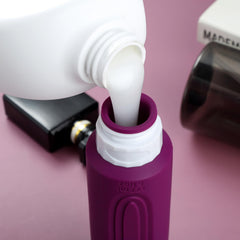 Mrsdry BPA-free silicone bottle safe for toiletries and sauces.