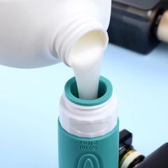 Mrsdry BPA-free silicone bottles flexible and safe for travel