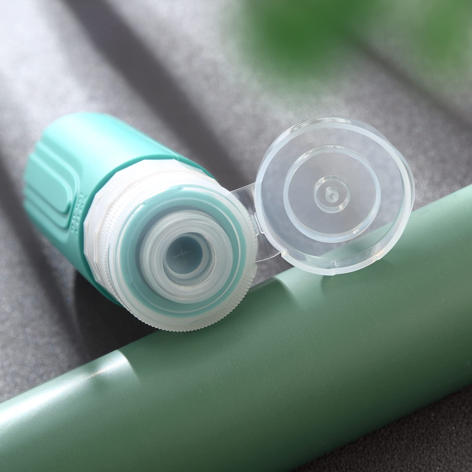 Mrsdry BPA-free silicone bottles offer flexible, durable travel storage.