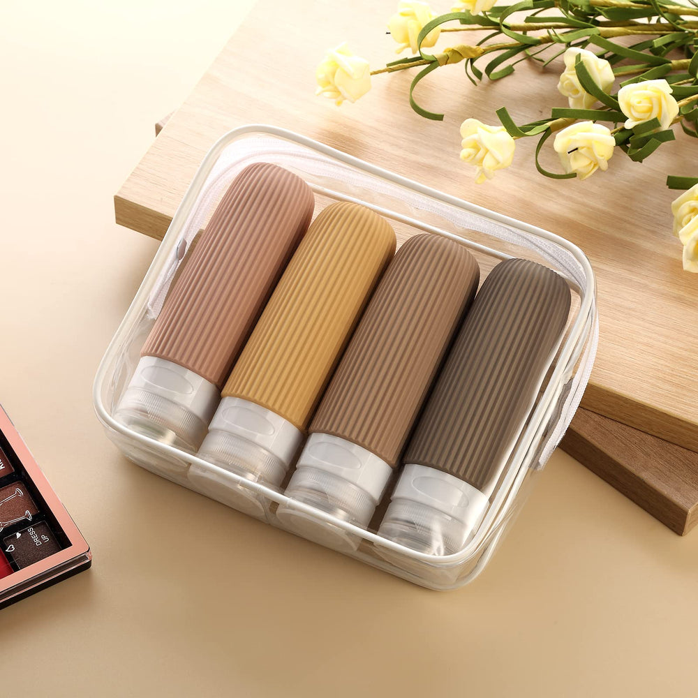 Mrsdry clear toiletry bag included for neat storage during transit