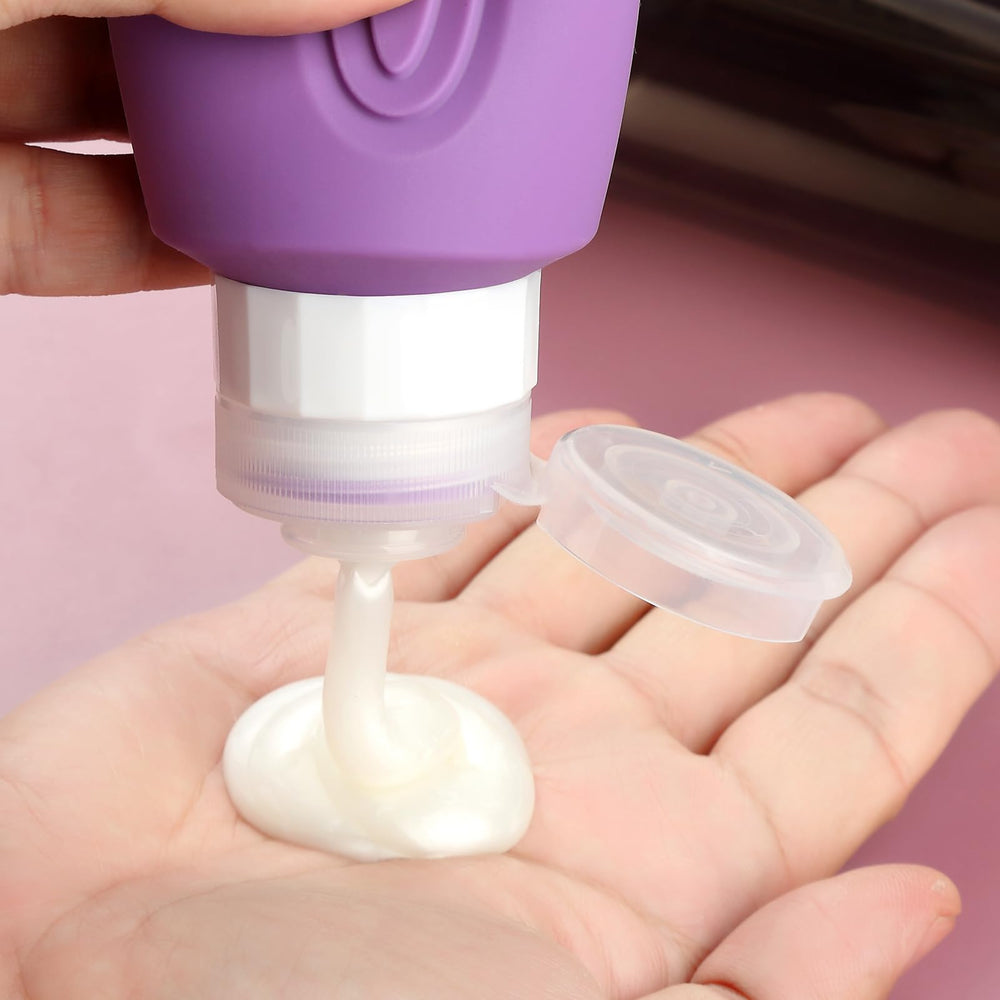 Mrsdry cosmetic shampoo container with wide mouth for quick cleaning.