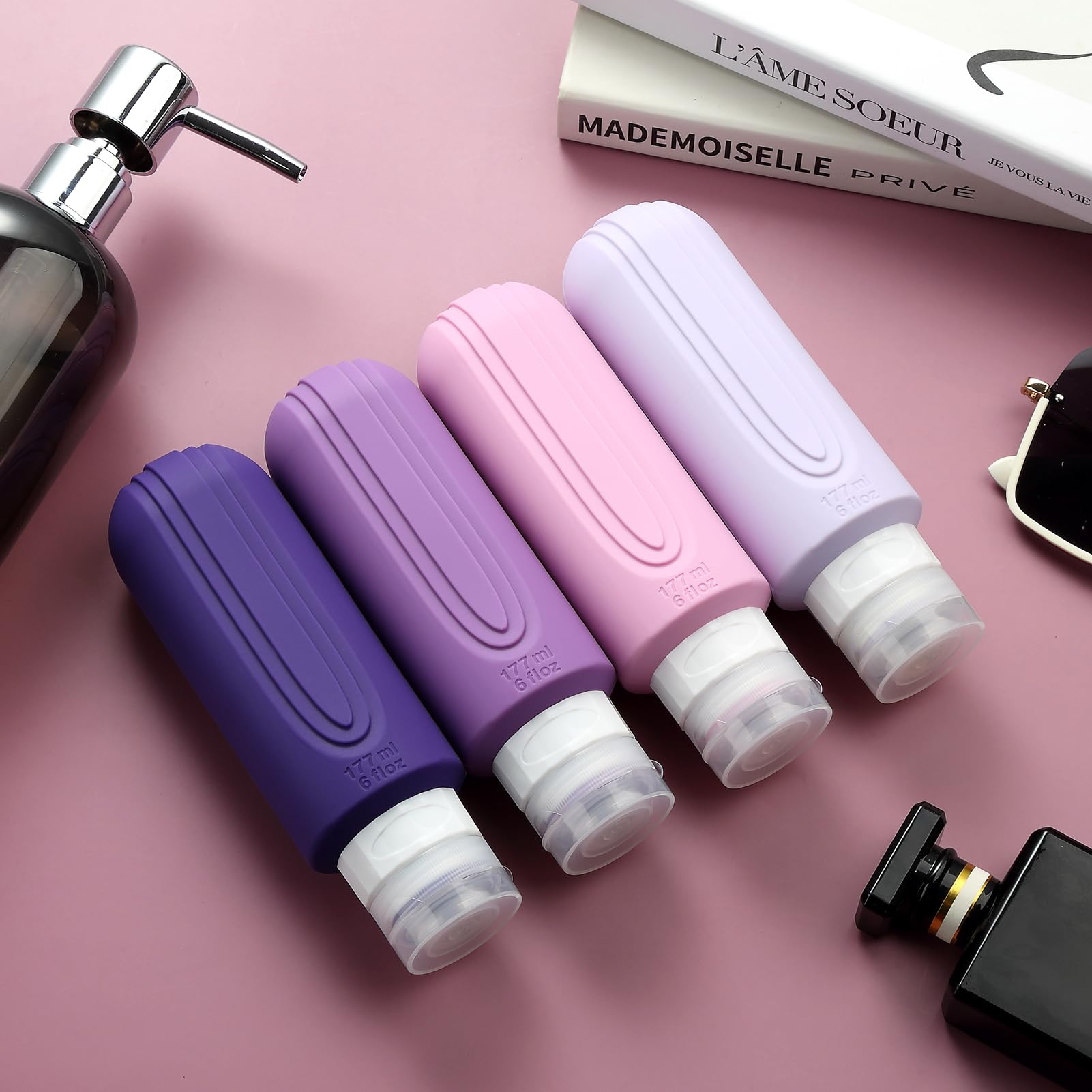 Mrsdry travel bottles feature easy-clean design for rapid maintenance.