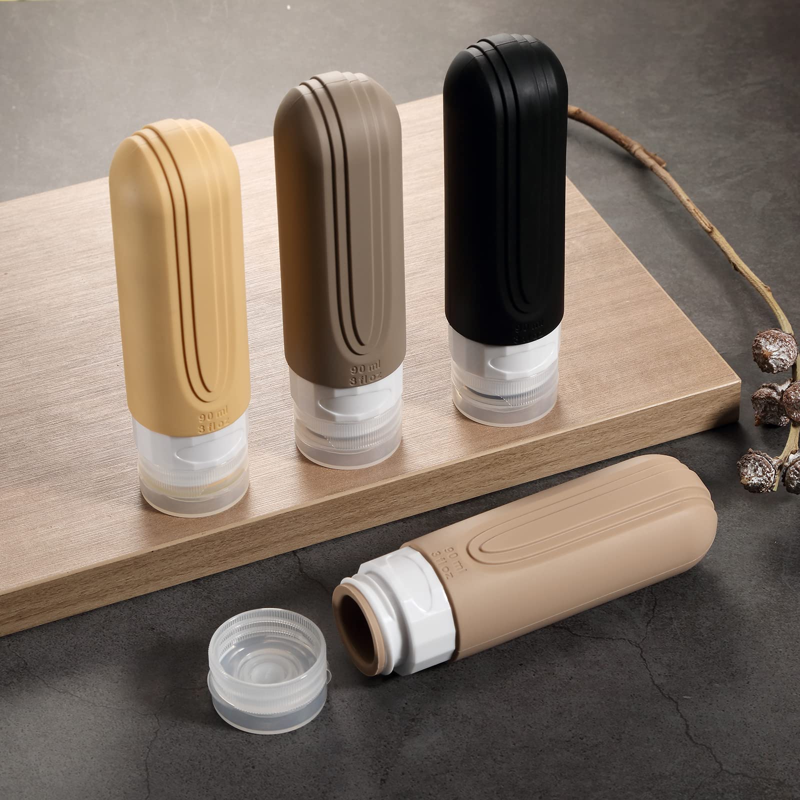 Mrsdry eco-friendly travel bottles reduce waste with durable silicone.