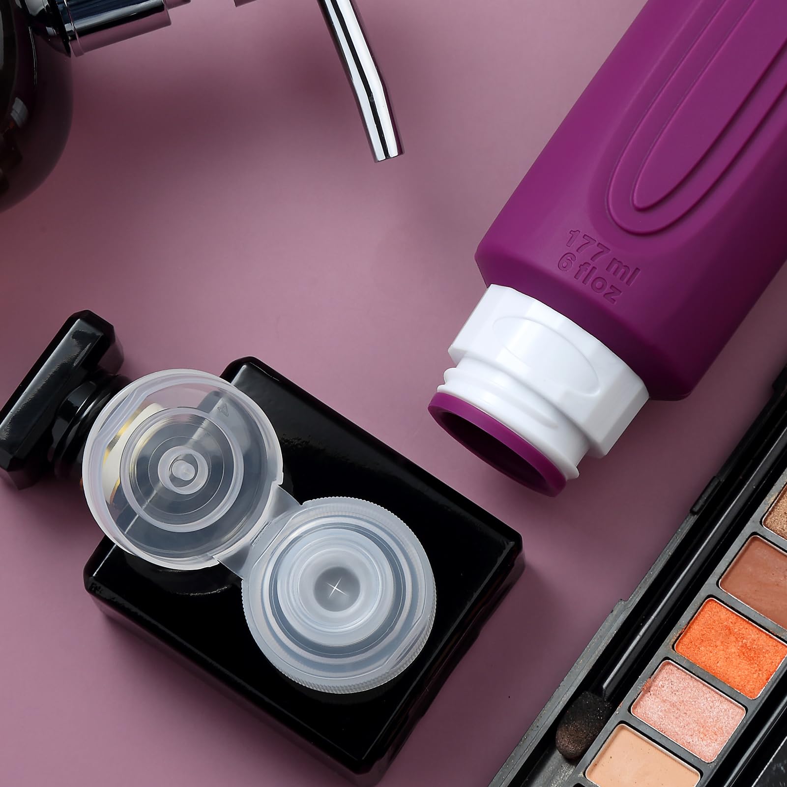 Mrsdry flip-cap bottle for quick, secure dispensing on the go.