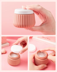 Mrsdry leakproof silicone jar demonstrates secure lids for travel.