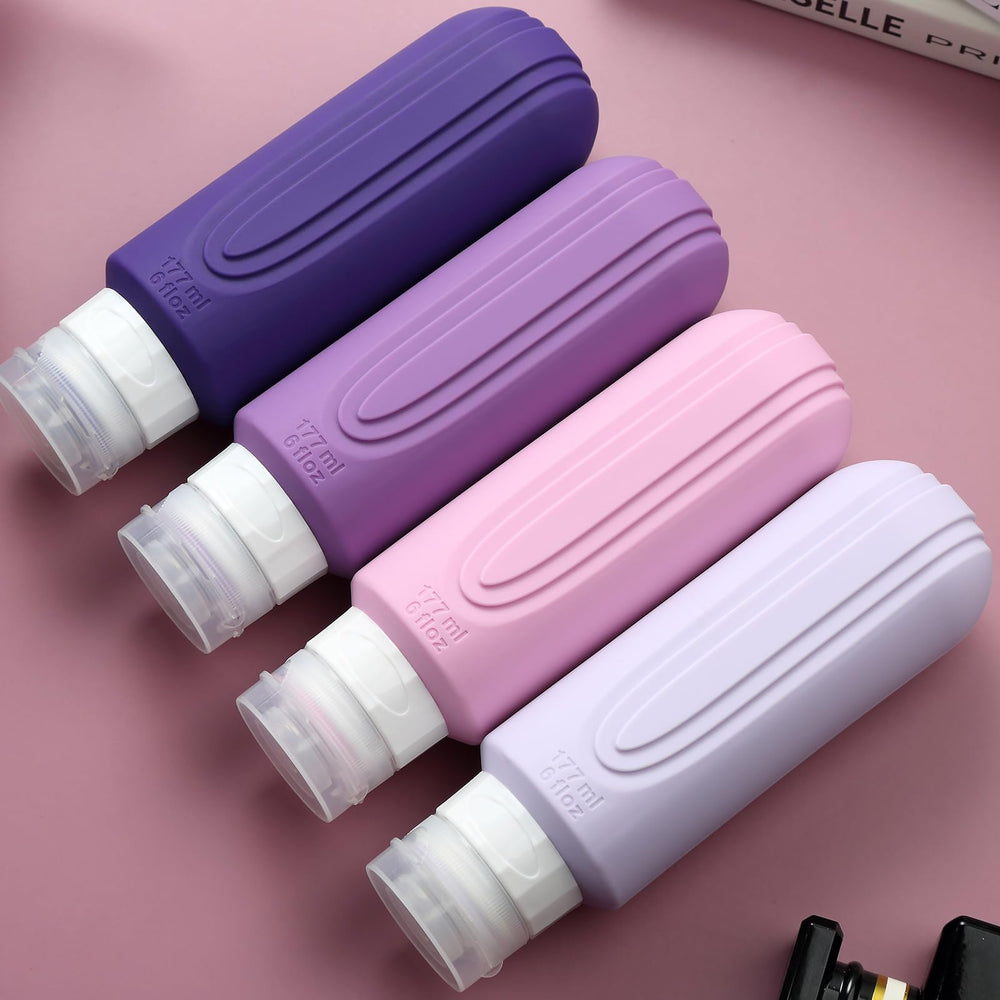 Mrsdry PVC toiletry bag included helps organize all bottles.