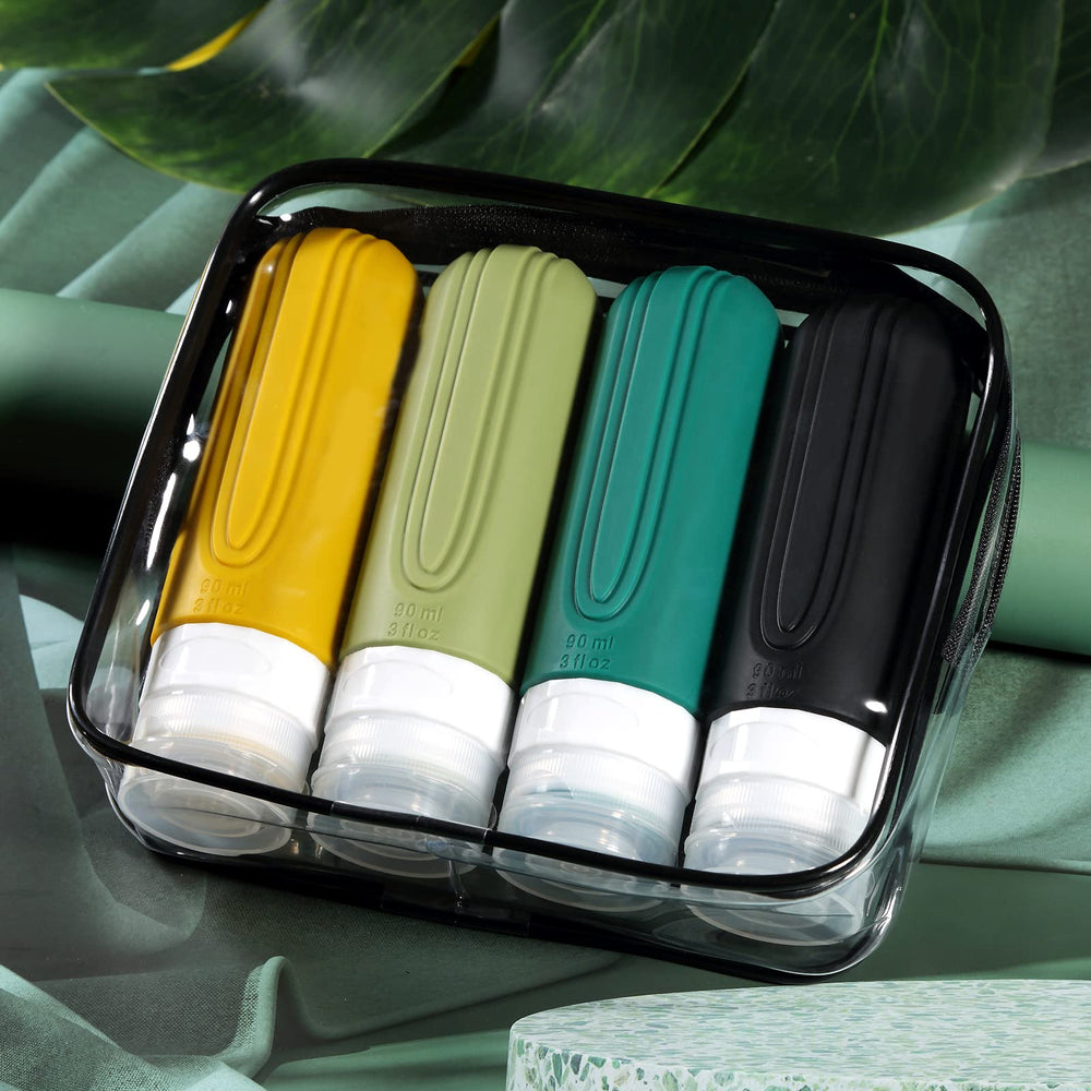 Mrsdry silicone bottles are durable and flexible for travel.