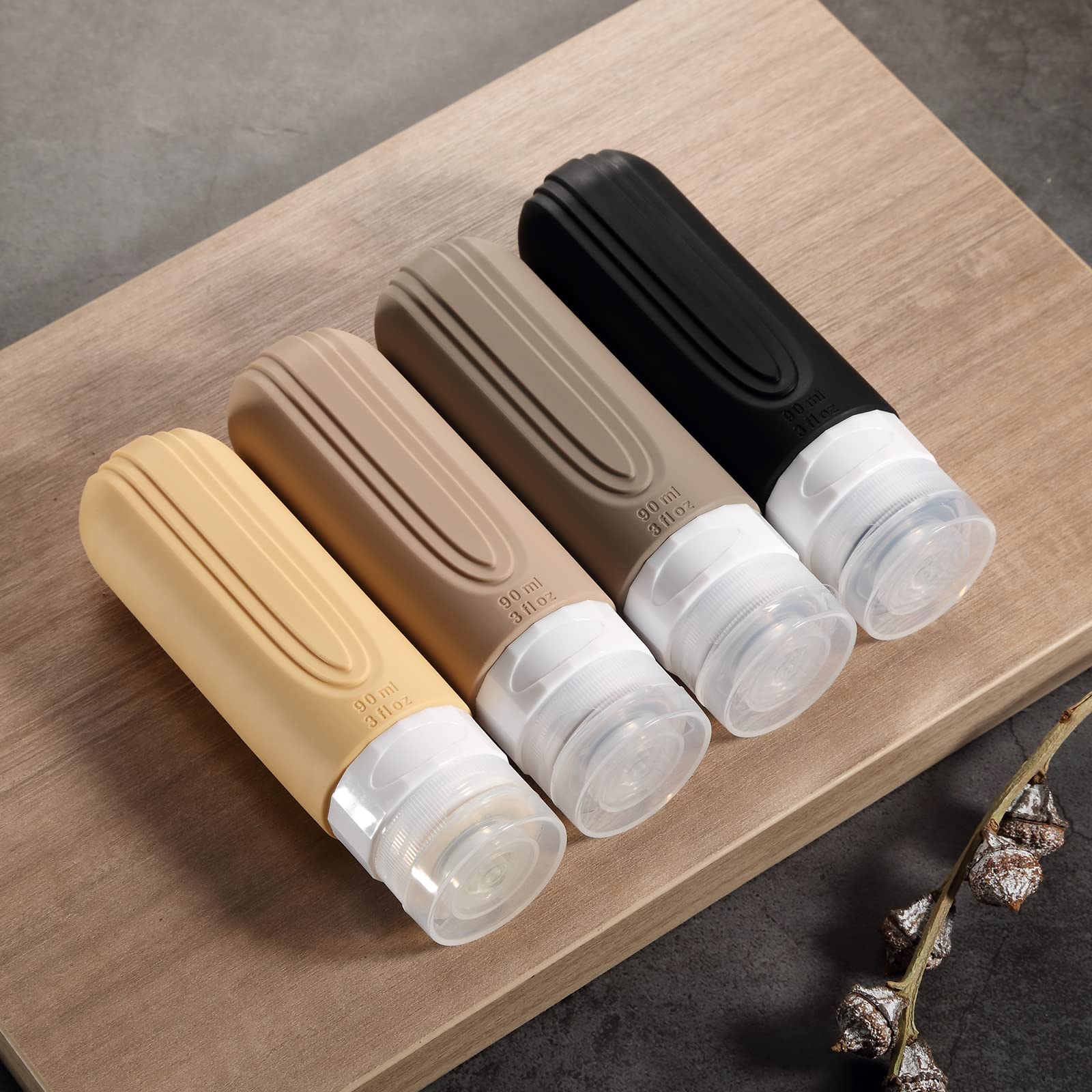 Mrsdry silicone squeeze bottles feel flexible yet sturdy for daily use.