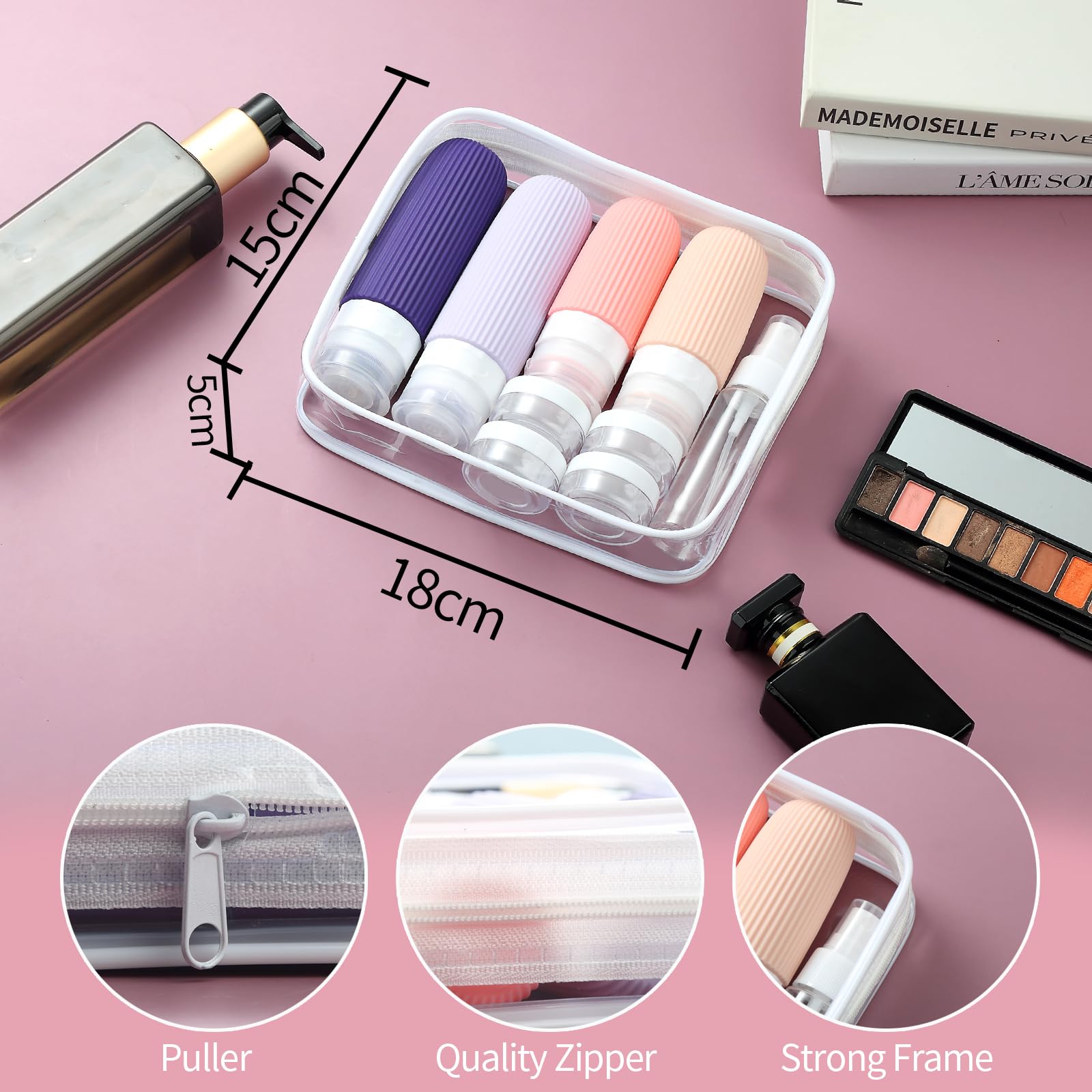 Mrsdry spray bottles offer versatile dispensing for toiletries.